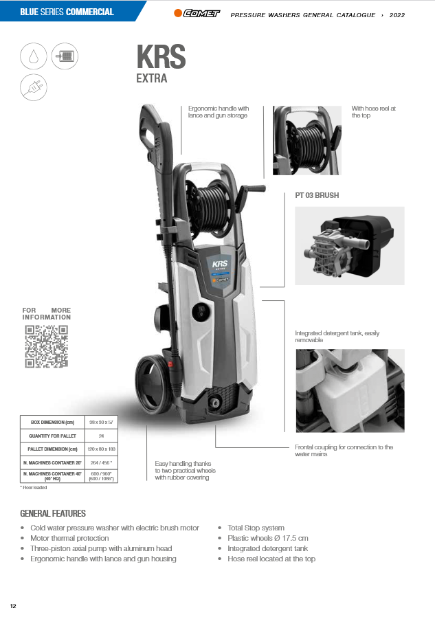 HIDROLAVADORA KRS 1300 EXTRA