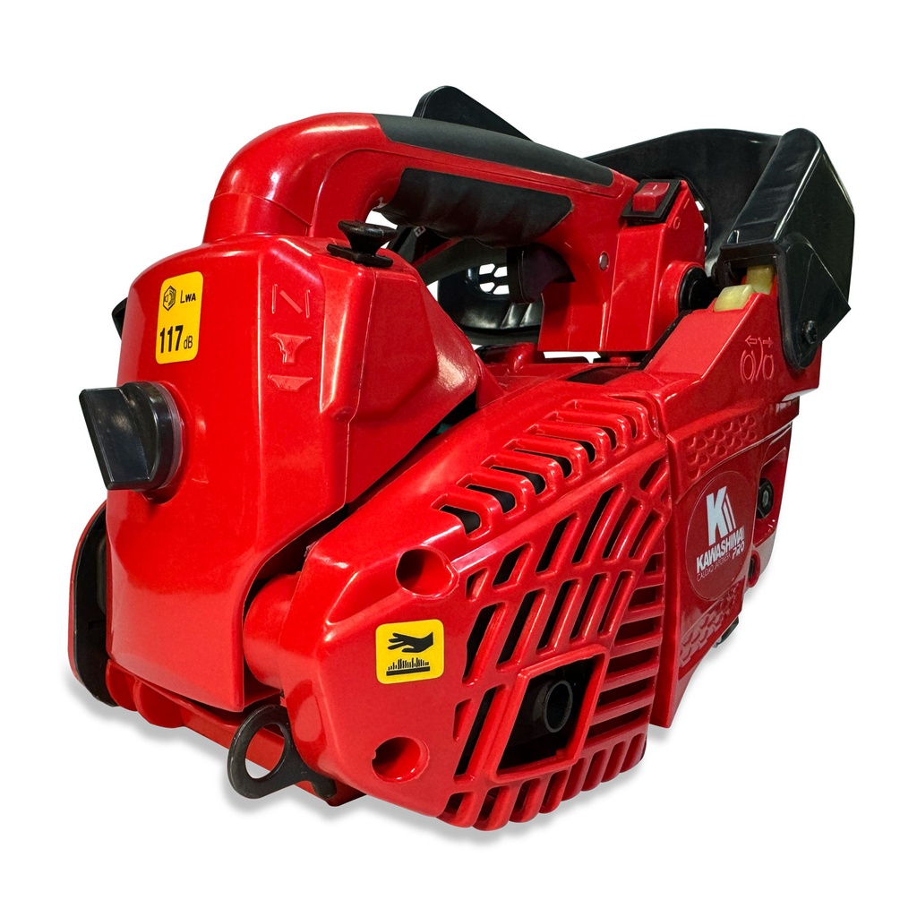 MOTOSIERRA KAWASHIMA PRO 25CC CON 2 BARRAS Y CADENA 12PULG