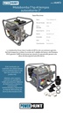 MOTOBOMBAS 7HP 4 TIEMPO AUTOCEBANTE 2 PULG