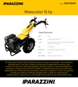 MOTOCULTOR 15 HP MCP15HP