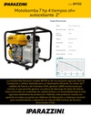 MOTOBOMBAS 7HP 4 TIEMPOS OHV AUTOCEBANTE 2 IN