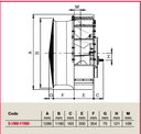 FIE-HELVNS913 VENTOLA D 913 VNS A CG+KIT FRIZ+COPERCHIO