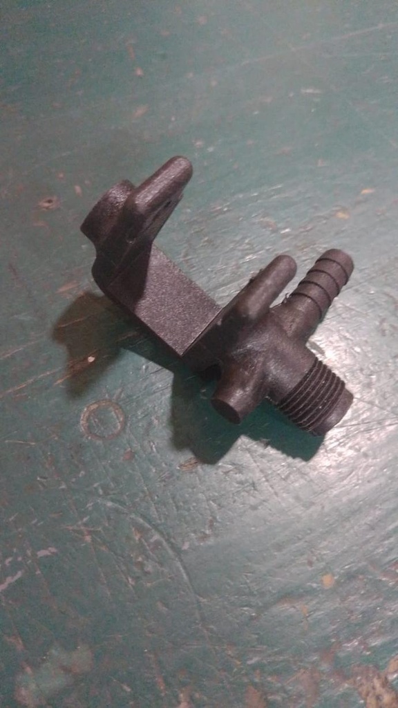 8231001 CUERPO EN "L" 3/8 PLASTICO COMPLETA