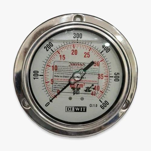 MANOMETRO 600 PSI CONEXION POSTERIOR COMET