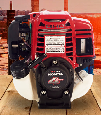 MOTORES HONDA GX-35T SDT S/Flecha para desbrozadora o regla vibratoria. 35 CC.