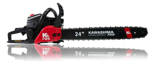 MOTOSIERRA KAWASHIMA PROFESIONAL 72CC CON 2BARRA 2 CADENAS DE 24 PULG