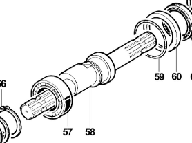 [63001147] '00010518 Flecha doble estriada bomba APS-96