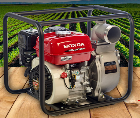 MOTOBOMBAS HONDA WL-30XM-MFX ECON 3" X 3" GP 160 5.5 HP. C/ALERT