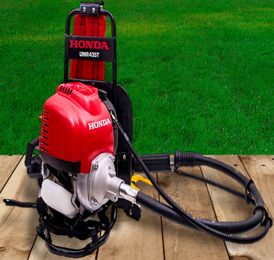 ORILLADORAS - DESBROZADORAS HONDA UMR435 LEDT (De Mochila, con soporte de asa)trimer,disco 3 aspass, 35 cc.