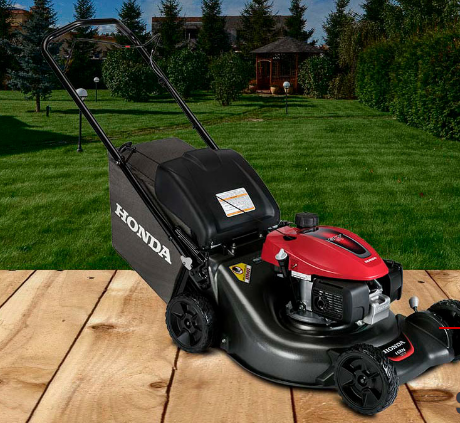 PODADORA HONDA HRN216-PKM PODADORA 21" 5.5 HP. ELEVADORES, COLECTOR TRASERO LLANTA 8"