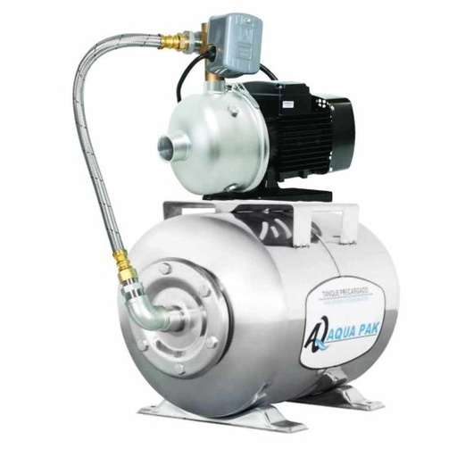 PRES-LO504127-24LX BOMBA ALTAMIRA CON TANQUE AQ ACERO INOXIDABLE